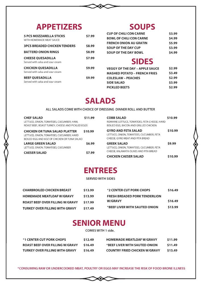 Ark House Diner Dish 1